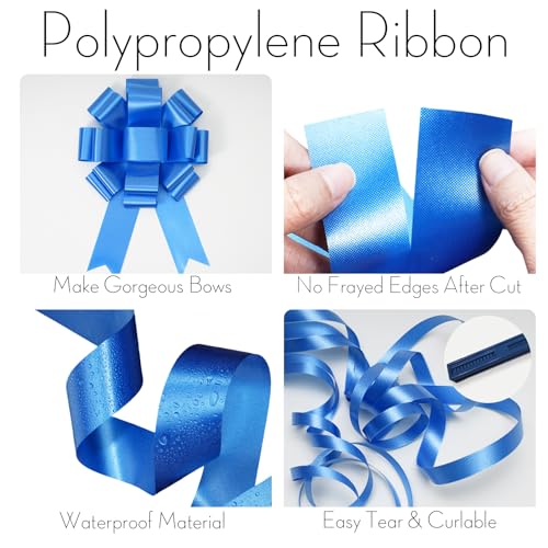 1.5 Inch Royal Blue Polypropylene Ribbon