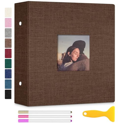 Photo Album Self Adhesive with Picture Display Window