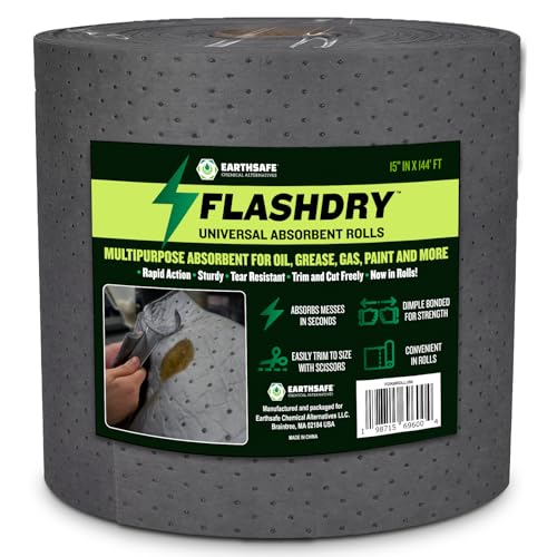FLASHDRY Universal Spill Absorbent Roll (100 Count)