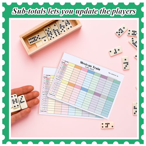 Mexican Train Score Pads