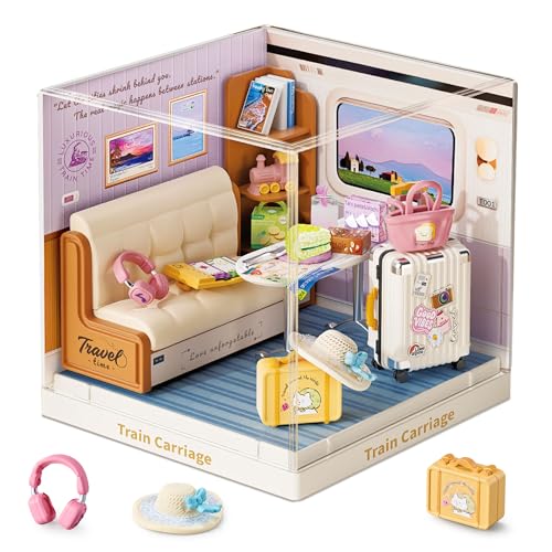 Train Carriage Super Miniature House Kit