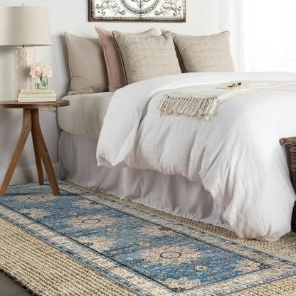 Felice Oriental Floral Medallion Runner Rug