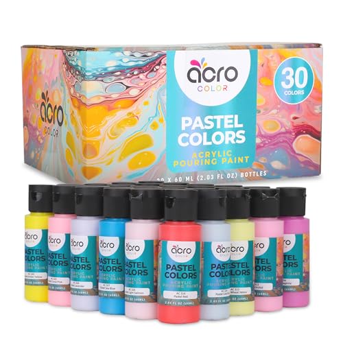 Acrylic Pouring Paint Set (30 Count)