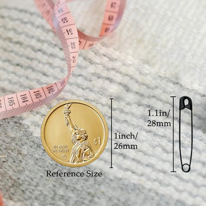 1000PCS Safety Pins (1000 Count)