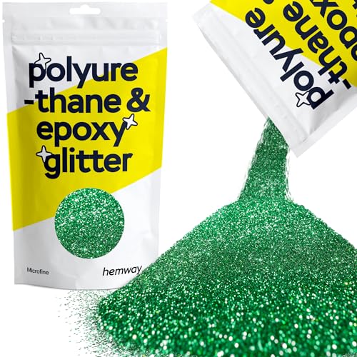 Resin Glitter Emerald Green 100g Microfine (3.5274 Ounce)
