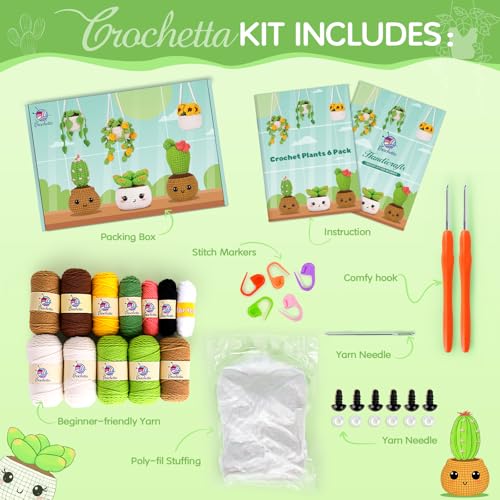 Crochet Kit for Beginners (6 Count)