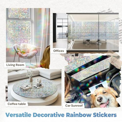 Stained Glass Window Privacy Film (29.06 Sq Ft)