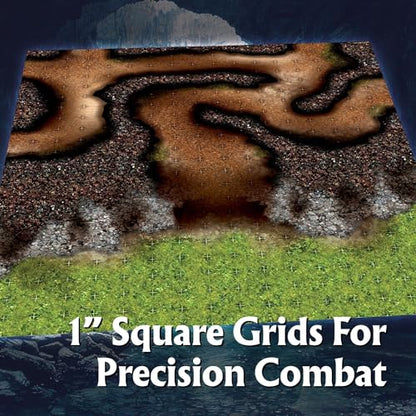The Winding Caverns Roleplaying Battlemaps; 16 Modular RPG Maps in 8 Double