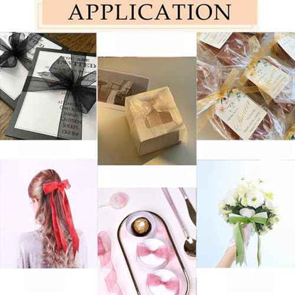 Silver Ribbon for Gift Wrapping