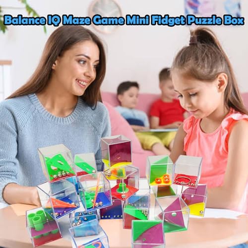 24 PCS Brain Teaser Puzzles for Kids (24 Count)