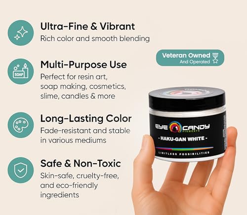 Pigments Premium White Mica Powder