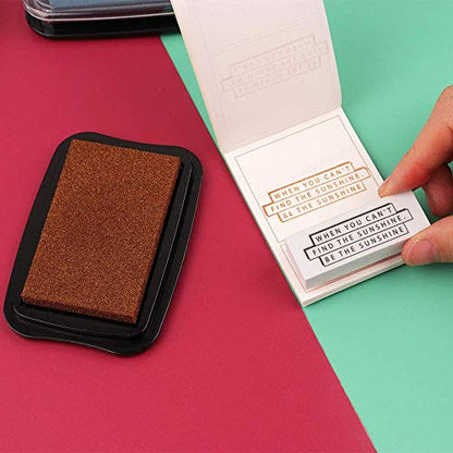 Ink Pad Set European Vintage Color Pigment Ink Pad