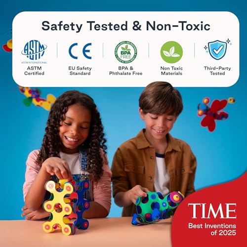 Rainbow Max STEM Magnetic Building Toys & Creative Gifts