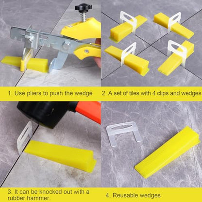 1000PCS Tile Leveling System Tile Wedges for 1