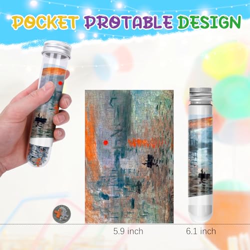 150 Pieces Mini Jigsaw Puzzle for Adults & Kids (450 Count)