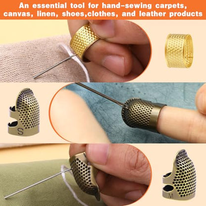8 Pcs Sewing Thimble