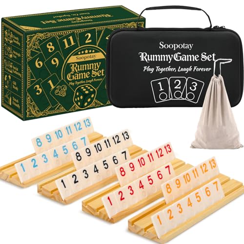 2 4 Players Rummy Game Gifts for Men Women Father Mother