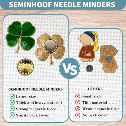 Magnetic Needle Minder Magnet Embroidery Accessories and Supplies Embroidery Needle Holder Cross Stitch Holder Needlework Supplies