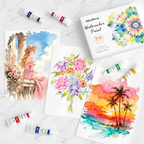 Watercolor Paint Set for Adults