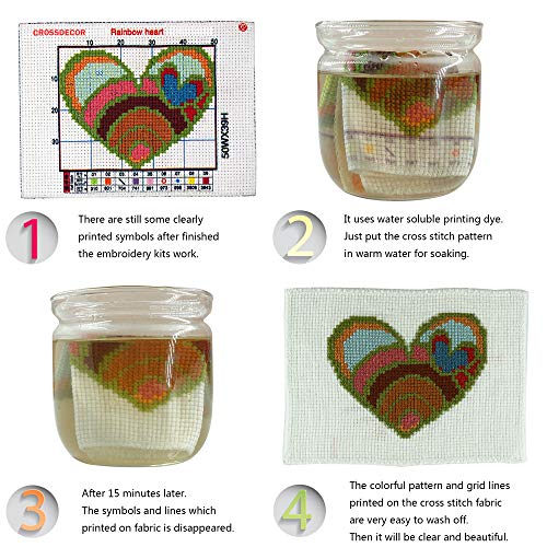 Cross Stitch Stamped Kits Pre