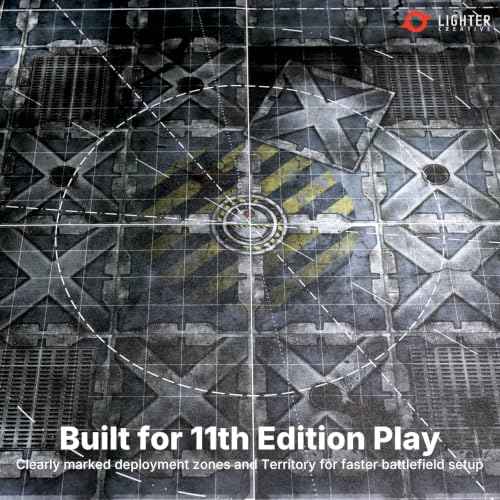 44'' x 60'' Battle Mat Gridded War
