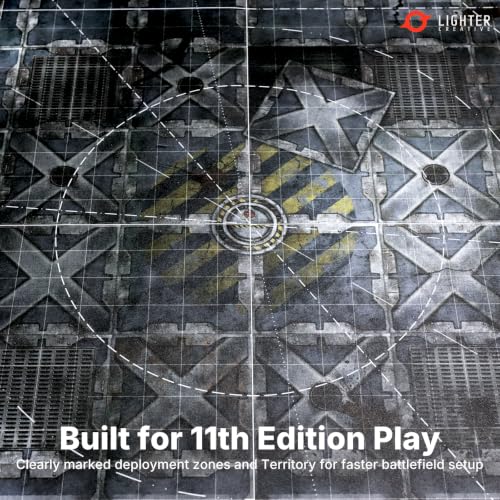 44'' x 60'' Battle Mat Gridded War