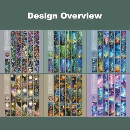 6 Rolls Fantasy Washi Tape Set (6 Count)