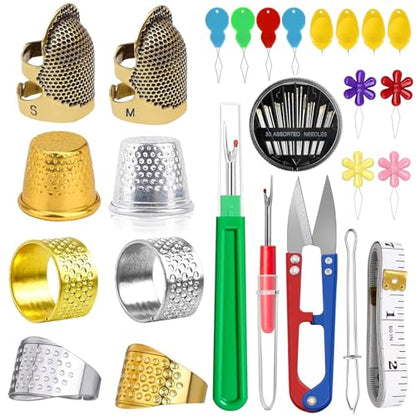 25 Pcs Sewing Thimble Kit (25 Count)