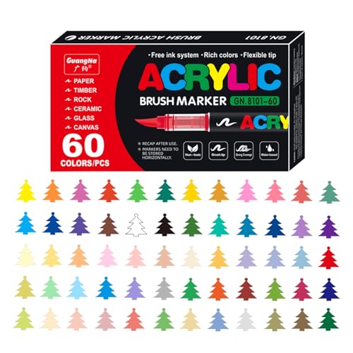 Acrylic Paint Markers (60 Count)