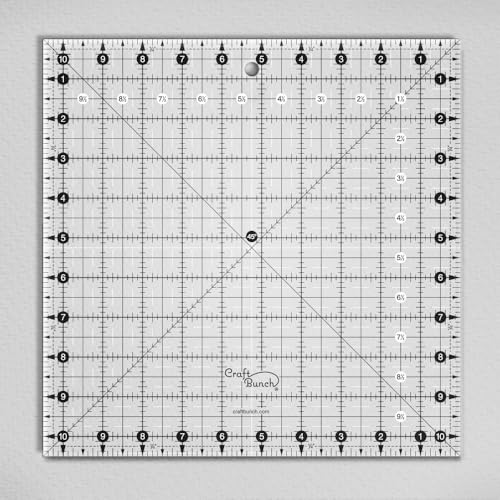 Non Slip Square Quilt Template Ruler