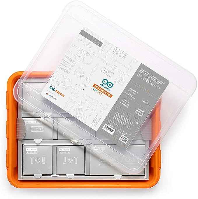 Arduino Engineering Kit REV2 [AKX00022] - Advanced Hands-On Learning Kit for Engineering, Robotics, and Automation with Full Curriculum and Real-World Projects