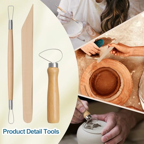 8 Pcs Polymer Clay Sculpting Tools Kit for Adults