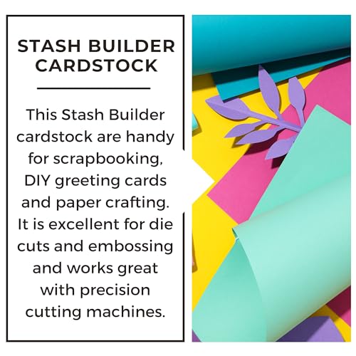 PA Paper Accents Stash Builder Cardstock 8.5" x 11" Aquarium
