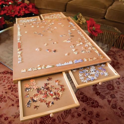 The Original Puzzle Board with Drawers