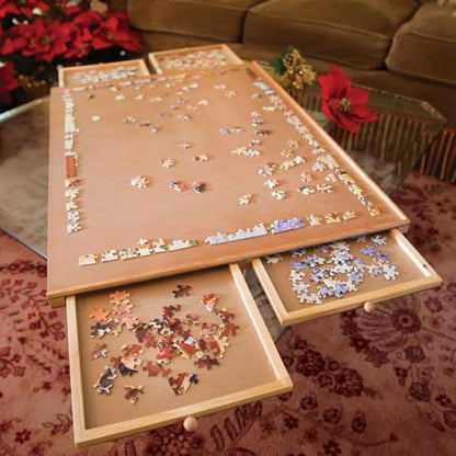 The Original Puzzle Board with Drawers