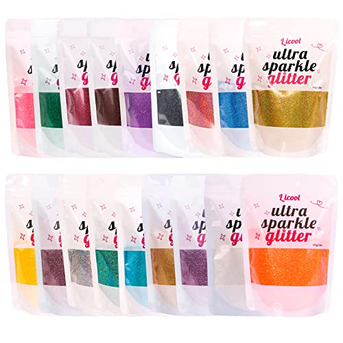 100g 3.5oz Pack Iridescent Rainbow Fine Glitter for DIY Craft (3.5 Ounce)