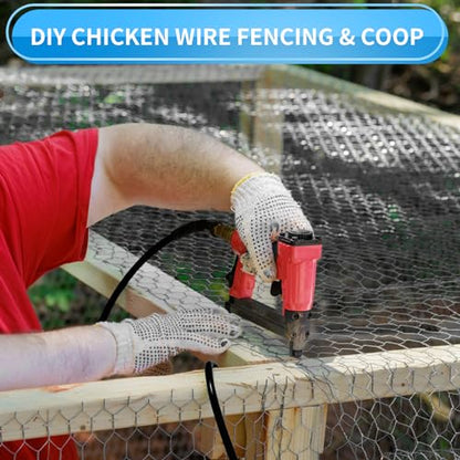 60'' x 150' Black Chicken Wire Mesh Fence