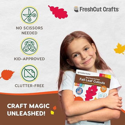 Fall Leaf Cutouts (120 Count)