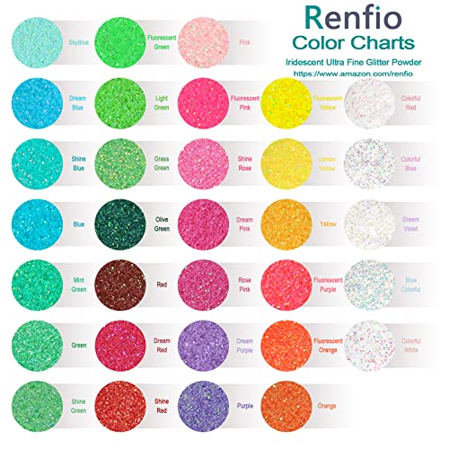 Iridescent Ultra Fine Glitter Powder Resin Supplies Glitters