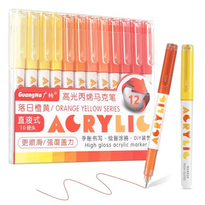 Acrylic Gel Pens (12 Count)