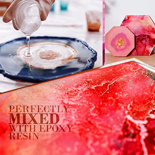 Flag RED Mica Powder for Epoxy Resin 100g