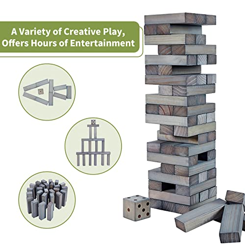 60 PCS Giant Tumble Tower