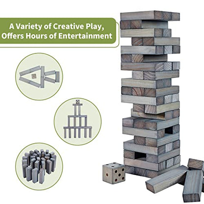 60 PCS Giant Tumble Tower