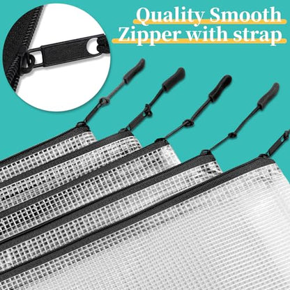 A5 Mesh Zipper Pouch