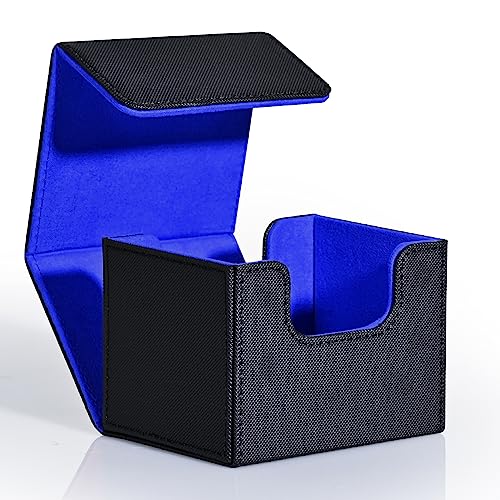 MTG Deck Box Holds 120+ Single Sleeved Cards Commander Deck Box