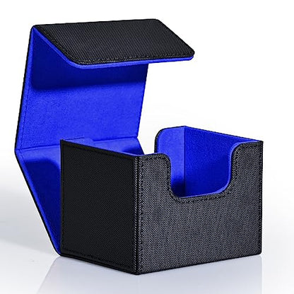 MTG Deck Box Holds 120+ Single Sleeved Cards Commander Deck Box