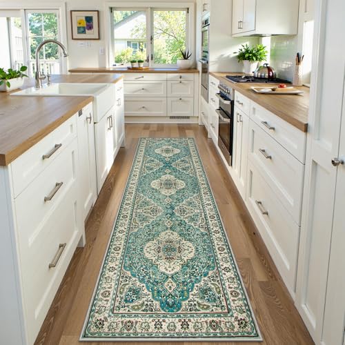 Felice Floral Medallion Runner Rug
