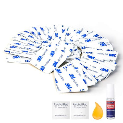 32 Pcs Large Double Sided Adhesive Tape Squares Heavy Duty (32 Count)