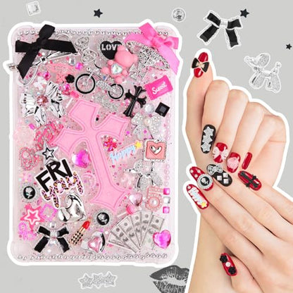 2380 Pcs Junk Phone Case Charms Kit for Customizing DIY Cases