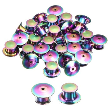30Pcs Metal Locking Pin Backs (30 Count)